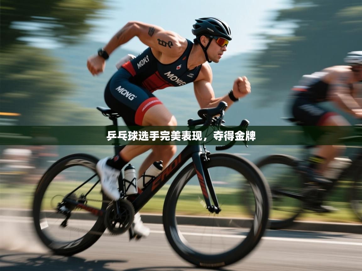 乒乓球选手完美表现，夺得金牌